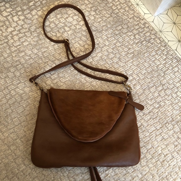 Handbags - Calf Hair & Vegan Leather Bag